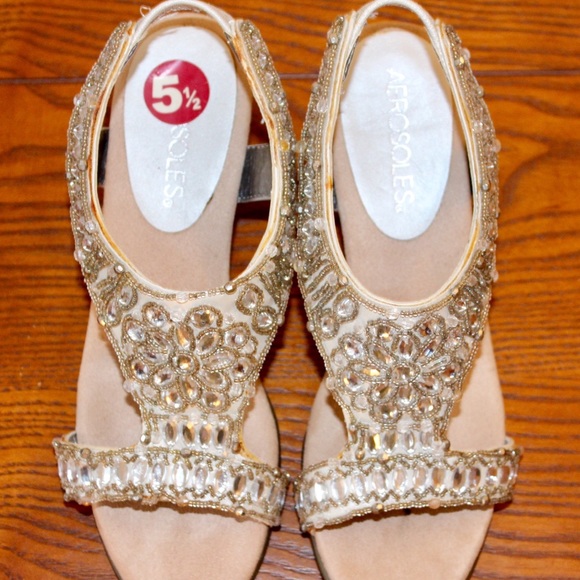 Silver bling heels - Picture 6 of 8